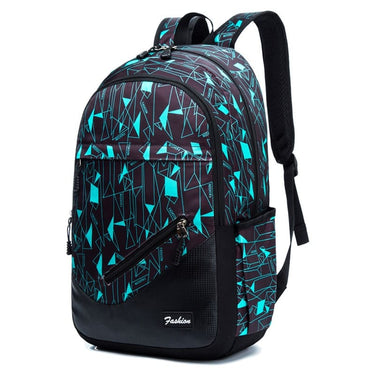 mochilas instituto 2016 camuflaje azul verde